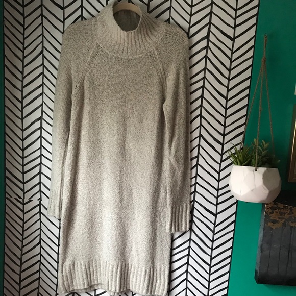 🦊 3 for $20 Bluenotes Grey Sweater Dress - Picture 1 of 6